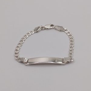 Esclava estilo barbado personalizable para niña o niño