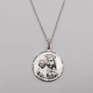 Medalla redonda de Virgen