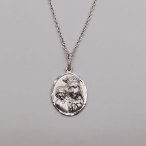 Medalla chica de virgen