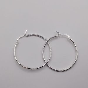 Arracadas medianas trenzadas